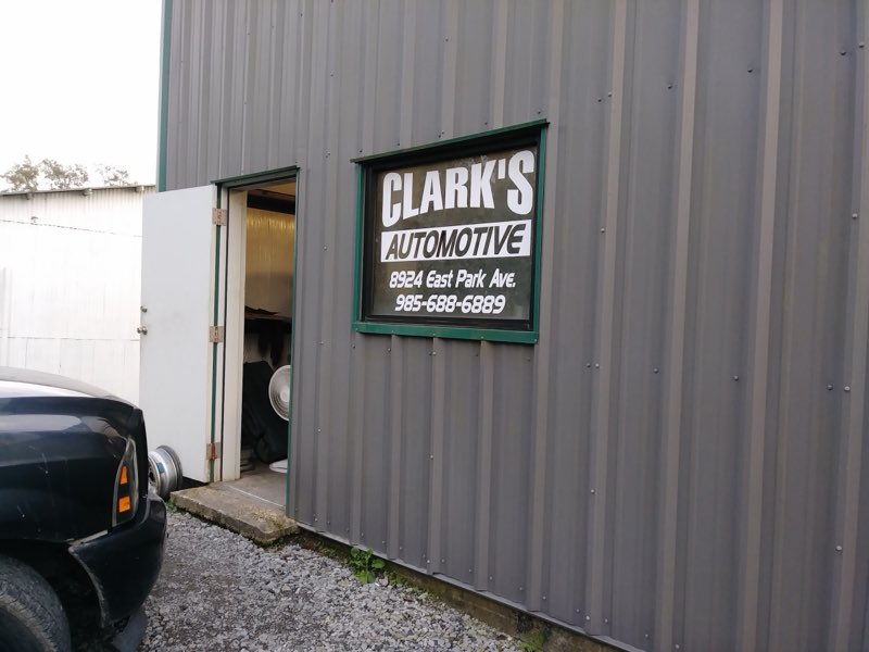Clark's Automotive Repair shop